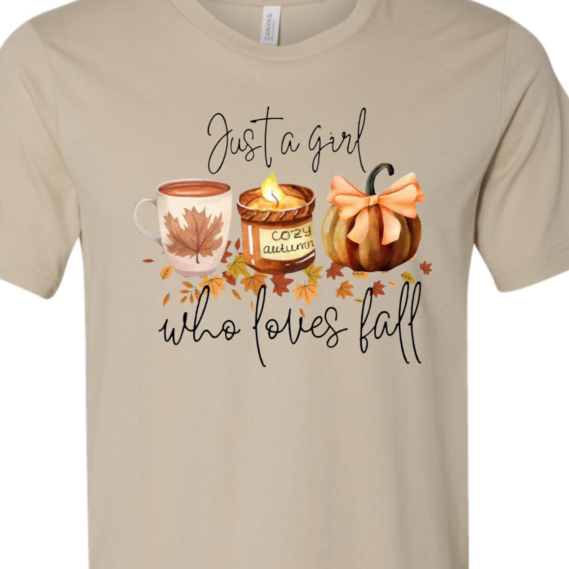 Just A Girl Who Loves Fall Tee